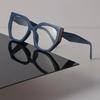 Trendy Cat Eye Frame Eyeglass Women Men Minimalist Transparent Glasses Retro Clear Lens Frame Glasses Oculos
