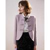Women's Retro Chinese Style Frog Button Double-faced Wool Coat
