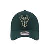 Berretto da baseball Milwaukee Bucks Unisex Adulto New Era 9Fifty con logo