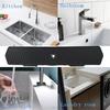 Anti-Splash Kitchen Silicone Faucet Mat Foldable Faucet Drain Pad Sink Faucet Mat  Washbasin