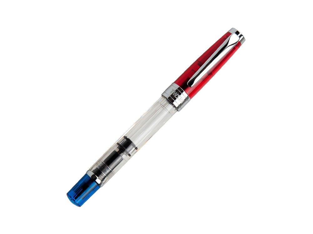 

Перьевая ручка TWSBI Diamond 580 RBT, прозрачная, сине-красная, M7446070 - M