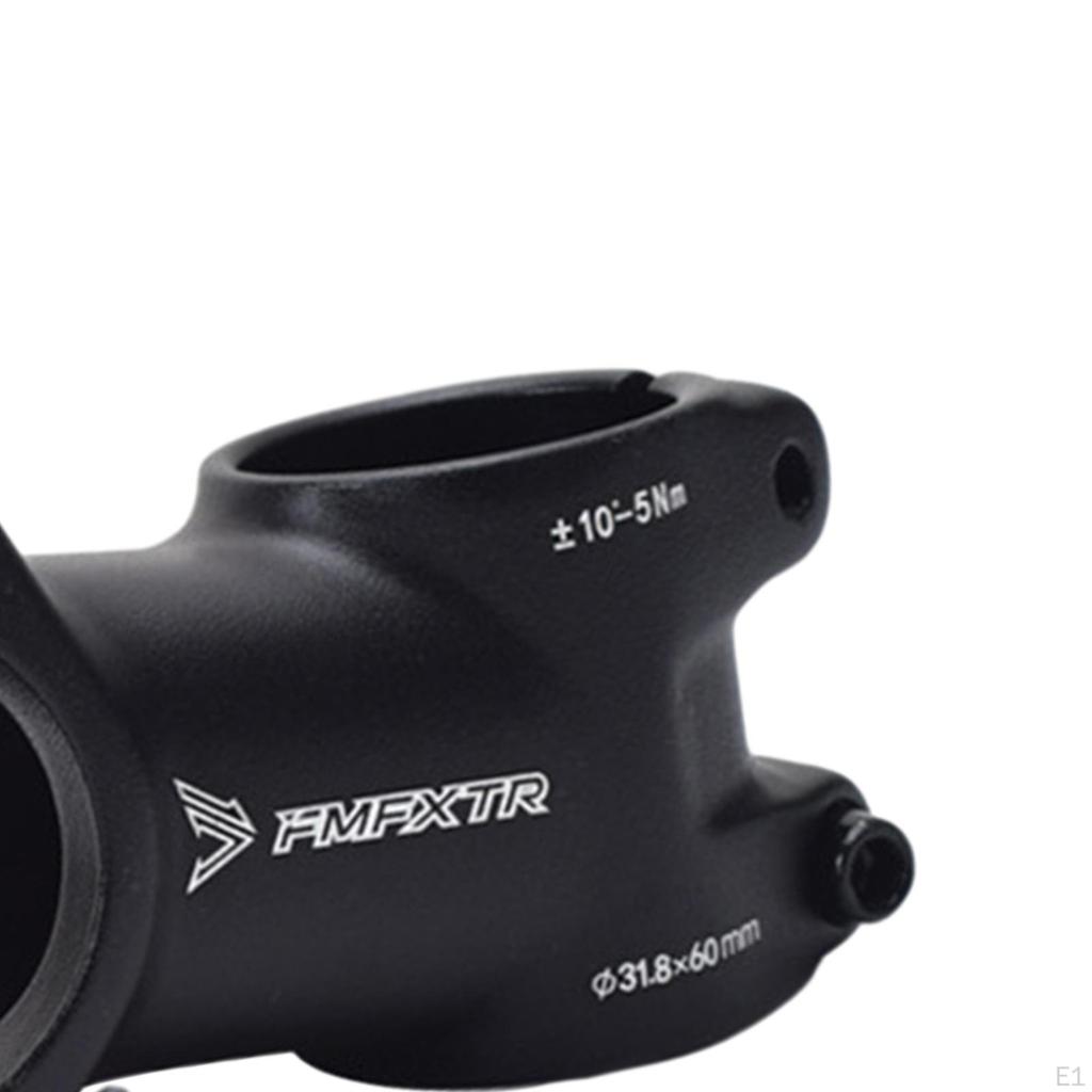 Bike Short Stem Bicycle Adjustable 28.6mm Riser 31.8mm Handlebar for Cycling,