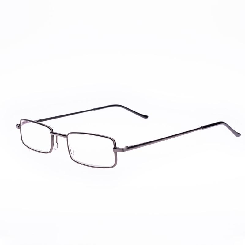 

Сверхлегкие металлические очки для чтения с футляром-подставкой для ручки - Унисекс мини-дизайн +125 Degree