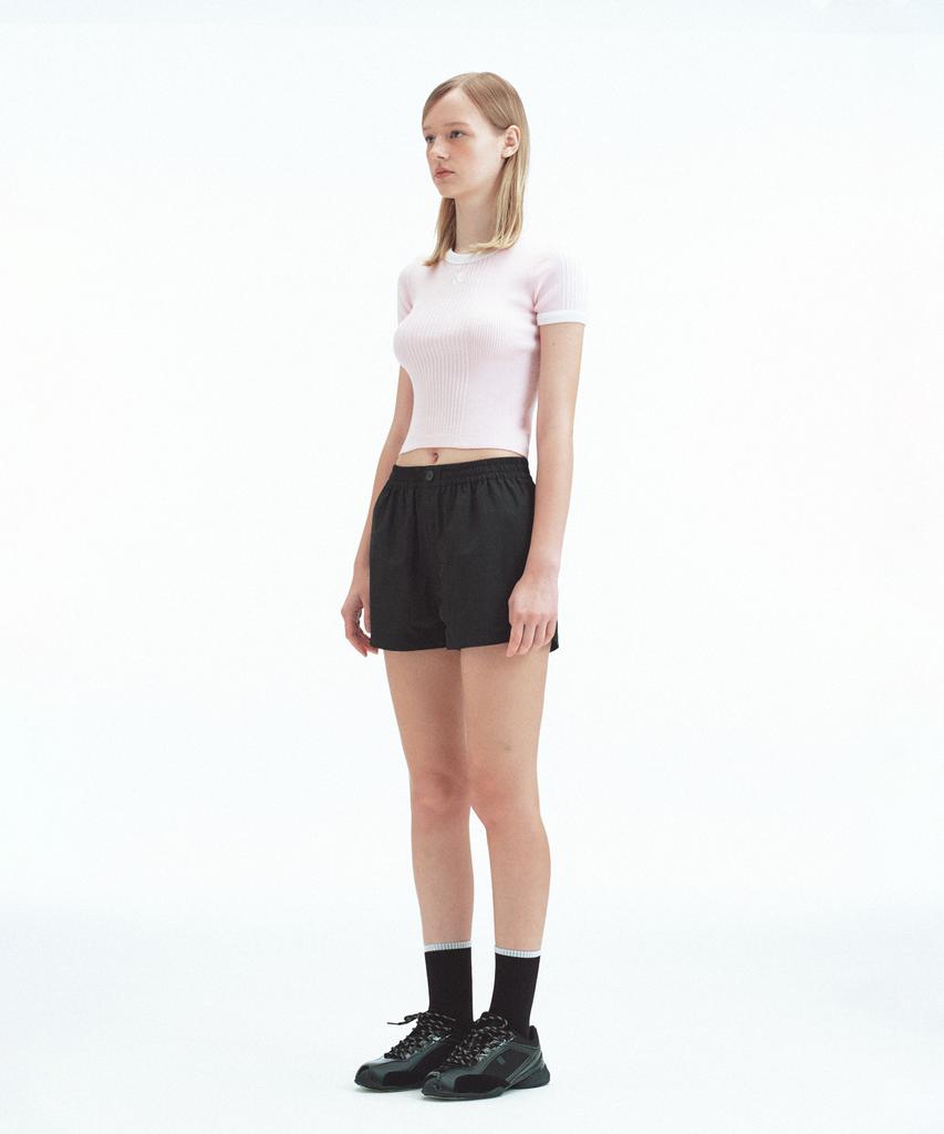 REST&RECREATION Ribbed Coloration Knit - Pink