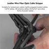 AEE4-Fiber Optic Cable Stripper Practical Multi Functional Adjustable Blade Depth Fiber Optic Drop Cable Slitter For FTTH