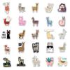 50Pcs Cute Cartoon Llama Alpaca Cute Kawaii Camel Sheep Animal Stickers For Kids Skateboard Case Bike Waterproof Stickers