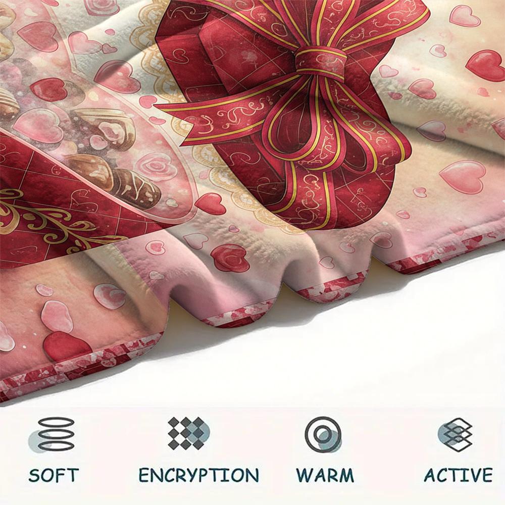 1 Stück Flanelldecke mit Cartoon-Druck, Hohe Qualität, Bequem für alle Jahreszeiten, Heimdekoration, Wärme und Komfort, Perfekt als Weihnachts- oder Geburtstagsgeschenk