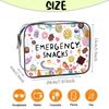 Trendy Large Capacity Makeup Bag Visible Beach Theme Storage Bag Lightweight Portable Travel Organizer for Women