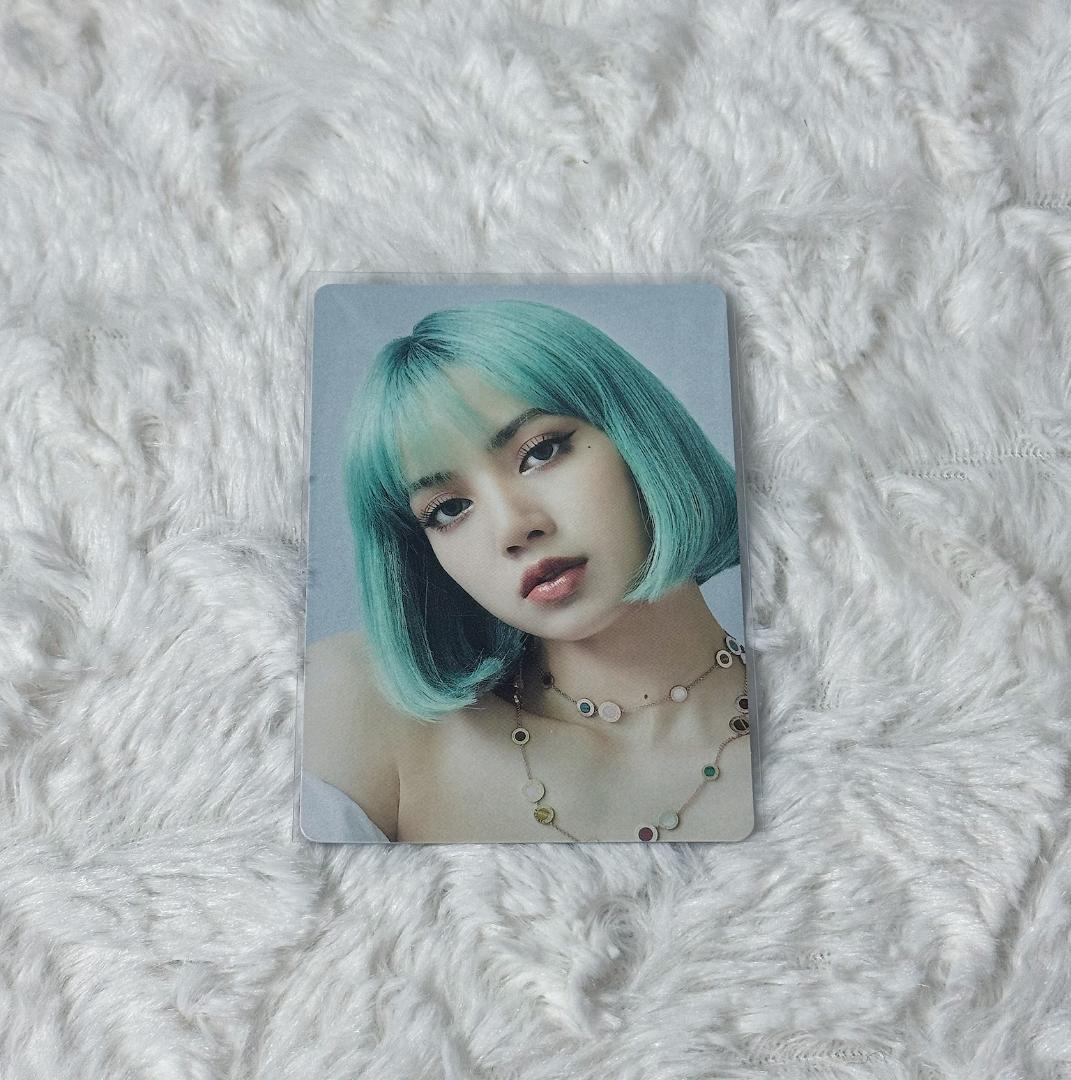 

[USED] Official BLACKPINK THE ALBUM JP Album LISA Trading Card