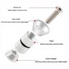 Bike Headset Stem Compression Plug 28.6mm 31.8mm Lightweight Fork Steerer Expander for Daily Bicycle Repair Maintenance