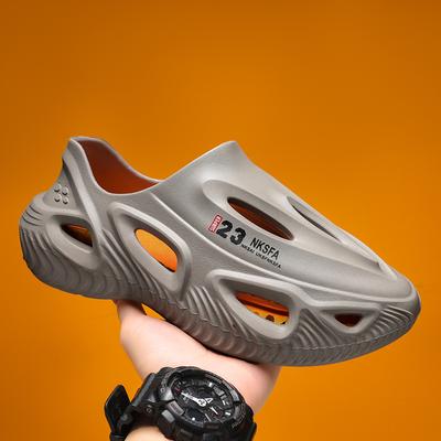 Ανδρικά Παπούτσια με Τρύπες Αθλητικές Καθημερινές Παντόφλες Παχιά Σόλα Αντιολισθητικές Υψηλής Ελαστικότητας Ανθεκτικές στην Φθορά Σανδάλια Παραλίας