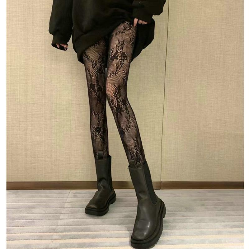 Women Jk Girl Cute Bowknot Tights Lolita Pantyhose Sexy Lace Mesh Fishnet Thigh High Stockings Club Party Cosplay Kawaii Hosiery