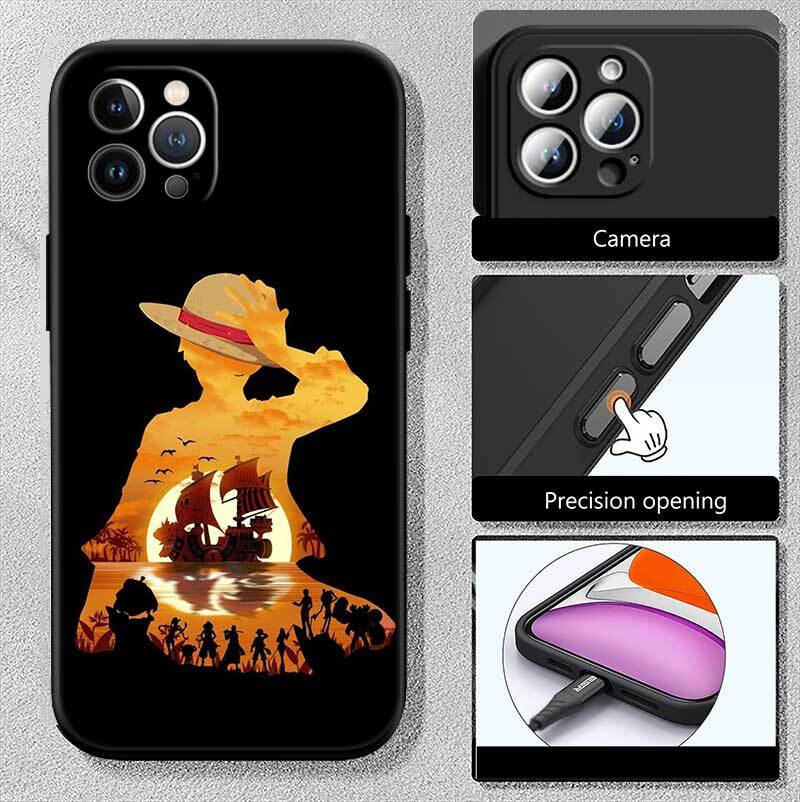 Luffy One Piece Case for Samsung Note 20 10 S25 Plus Ultra Lite FE M20 M21 M30 M31 M51 A11 A26 A51 A52 A53 A56 A70 A71 A72 A73