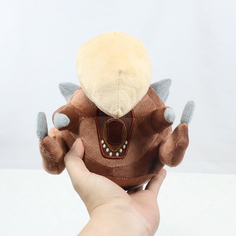 Deep Rock Galactic Pest Plush Doll Spiky Brown Alien Bug Stuffed Toy Game Monster Figure Soft Plushie Gift DRG Game Fan Collectible Home Decor Present