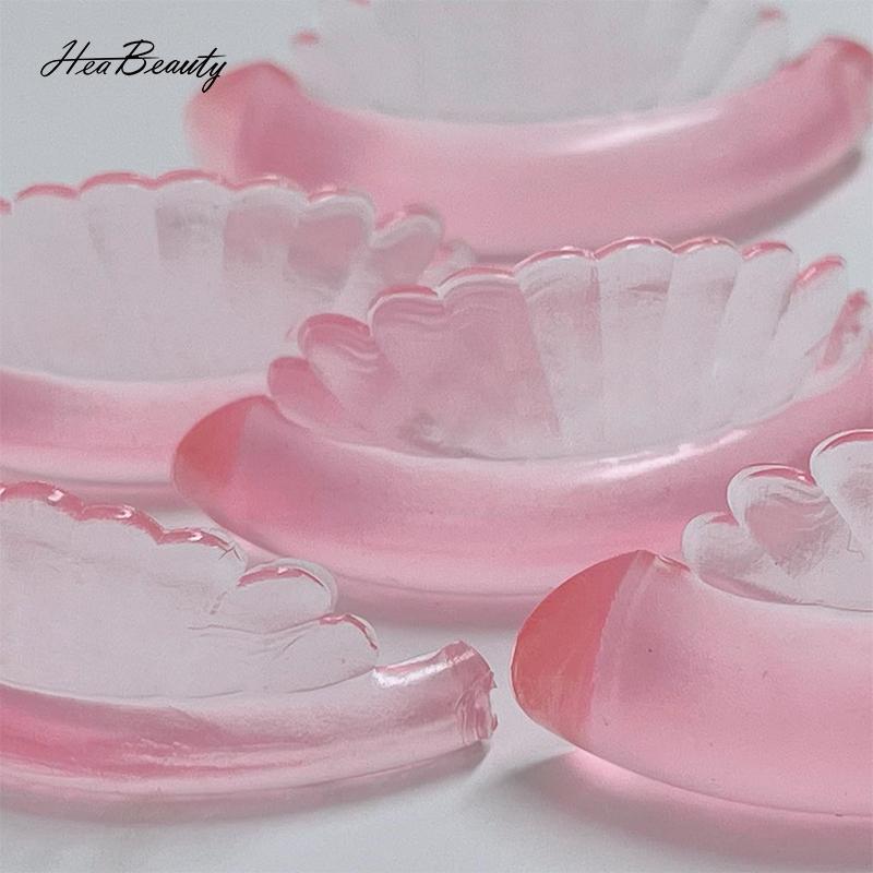 Multiple Colors Lash Lift Silicone Pads Softest Lash Lift shields Eyelashes Anti slip Silicone Thin Pads pink Shield Lifting розовый