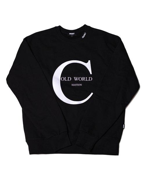 Свитшот Respect Heavyweight Cold World (черный) Black/L