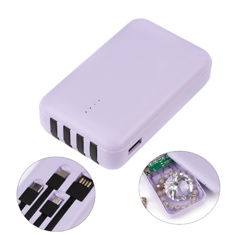 Secure Cash and Valuables Case Secret Portable Power Safe Box for Private Cash and Jewelry Storage Solution