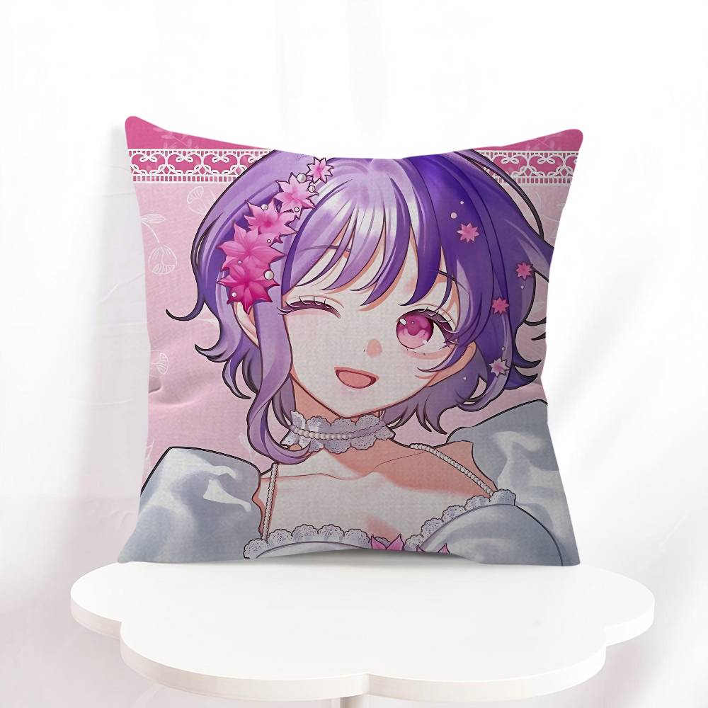 Y-Yuutenji Nyamu Pillow Gifts Home Office Furnishings Bedroom Sofa Car Cushion Cover Case 45x45cm