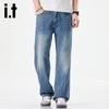 Izzue IT Men's Lyocell Straight-Leg Jeans