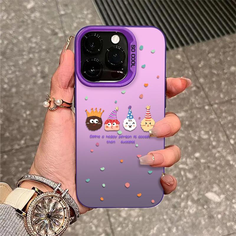 Biscuit Little Man for IPhone 16/15 Pro Vitality 1411 Phone Case 12 for Apple 13 Protective Case