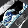 Japan Große Welle Mauspads XXL Groß Anti-Rutsch Gummi Gaming-Mauspad Esport Langlebige Tischmatten PC Büro Gamer Lange Schreibtischmatte