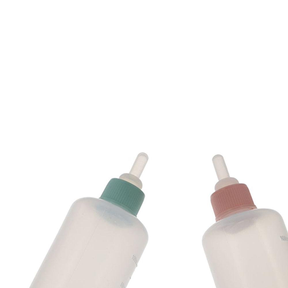Resistance Extrudable Pet Feeding Bottle Kitten Water Bottle Cat Pacifier Feeder Puppy Milk Feeder