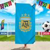 World Cup Beach Towels, Us-Canada-Mexico Football Team Microfiber Quick-Drying Absorbent Bath Towels, Sports Towels
