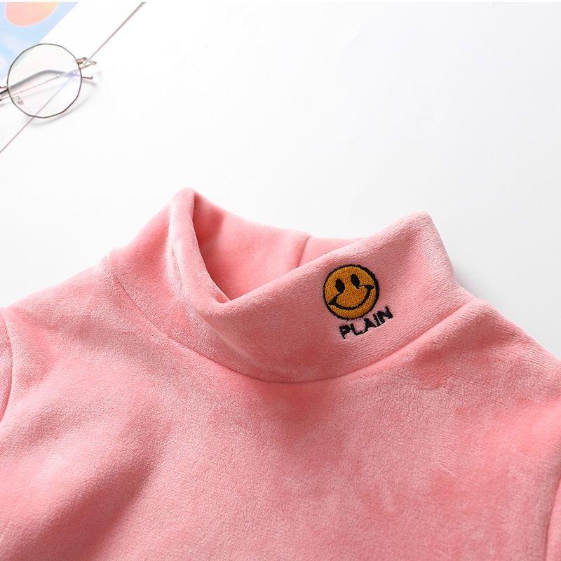 Autunno Inverno Caldo Moda Bambino Ragazzi Ragazze Peluche Calde Felpe Pullover
