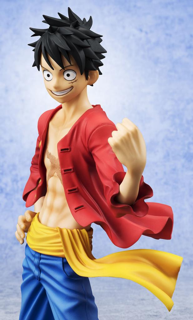 One Piece Sailing Again Monkey Luffy Scale PVC Painted Complete Figure Portrait.Of.Pirates D. Ver.2 1/8