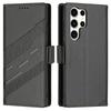 Thin Suede Magnetic Flip Leather Phone Case for Samsung Galaxy S25 FE S24 Ultra S23 Plus S22 S21 S20 S10 Wallet Card Cover Coque
