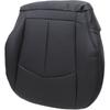 GXARTS Driver Side Bottom Lower Replacement Perforated Leather Seat Cover Black Compatible with Mercedes Benz E63 E280 E300 E320 E350 E500 E550 2003