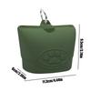Hundeleckerli-Tasche Hundeleinen-Snack-Organizer-Beutel Auslaufsicherer Lebensmittelbehälter Tragbare Wasserdichte Bauchtasche Für Outdoor-Abenteuer