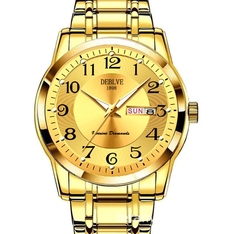 Swiss Automatic Movement Watch Multi-Function Fashion Week Calendar Waterproof Luminous Watch Men'S Non-Mechanical