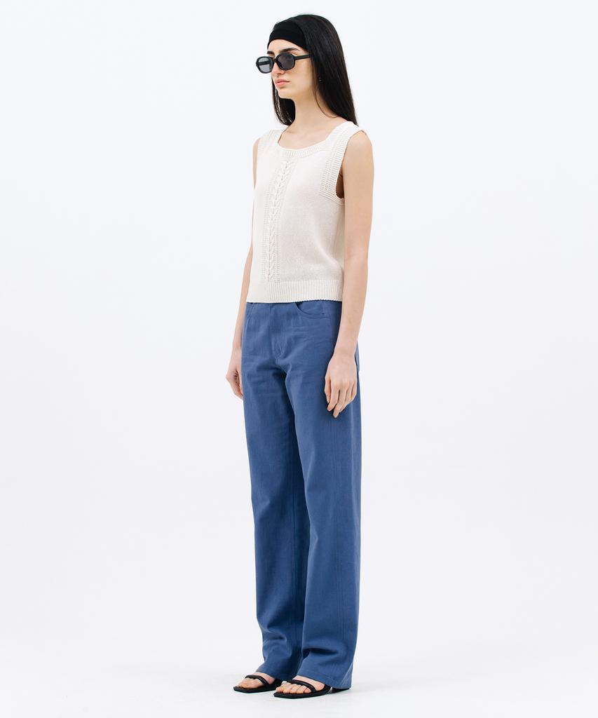 JUN BY JUN K Summer Washed Jeans_French Blue