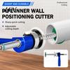 Professional PVC Trimming Tool Precision Internal Pipe Cutter with Diamond Blade And Drill Attachment, Adjustable Depth Inside for Pipes, Plumbing