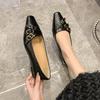 Fashion Designer Flats Shoes New Women Temperament High-grade Patent Leather Loafers Sexy Pointed Toe Sneakers Women Shoes for Women