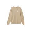 Sweatshirts Men's Khaki Crew Neck Moderate Regular (Unisex) Sweatshirts HJ0836 247