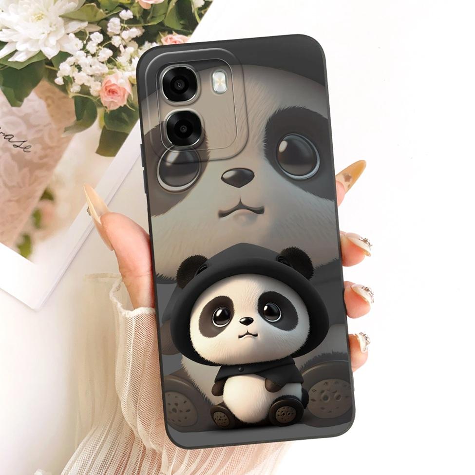 For Oppo A6x 4G CPH2819 5G CPH2783 Phone Case For Oppo A6x Cover Cute Kawaii Luxury Fashion Flowers Cool Painted Silicone Casing