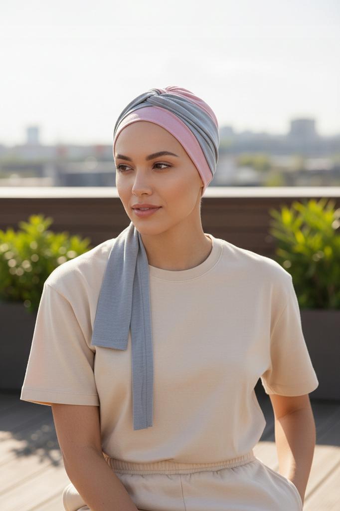 Lena Women' Turban 143-230 Cotton Headscarf Even After Chemotherapy