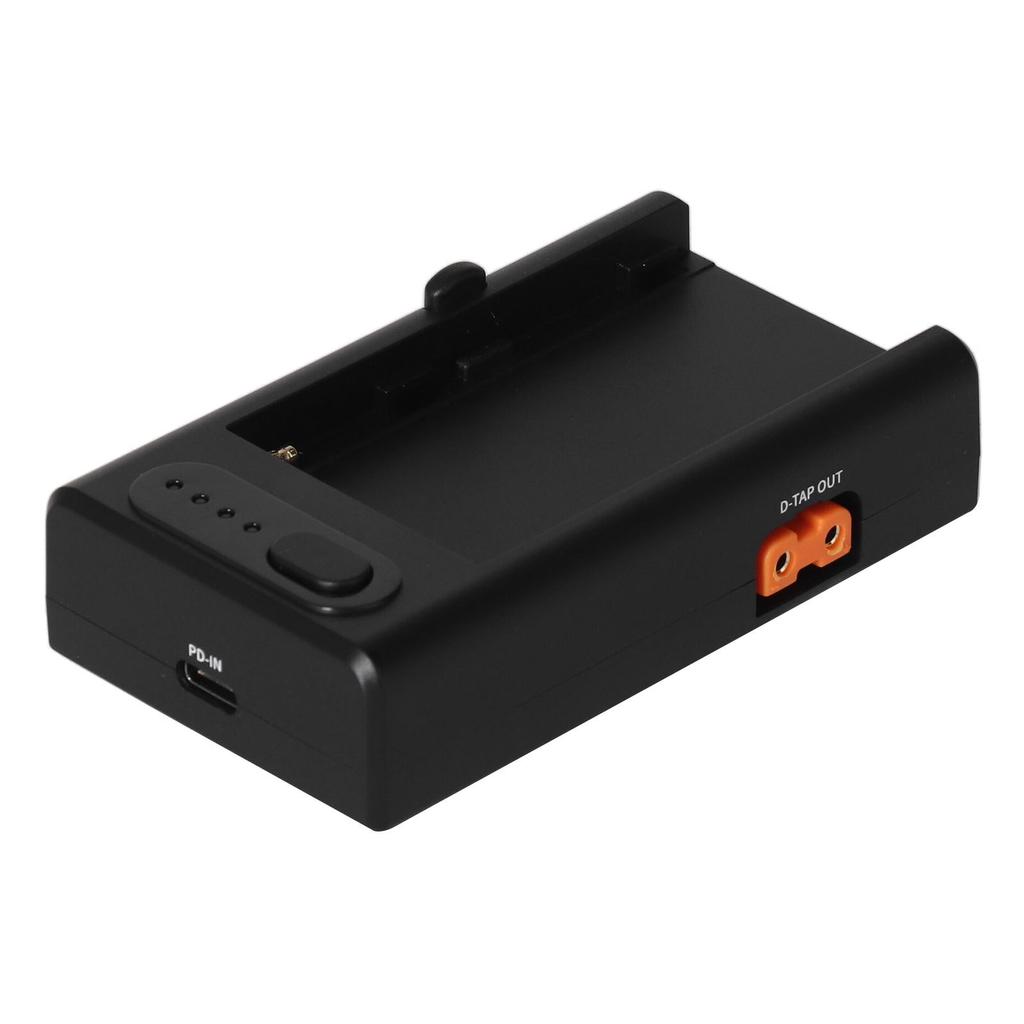 Adaptérová deska pro baterie NPF s D-TAP, Type-C, USB-A výstupem, rychlonabíječka baterií s indikačními světly
