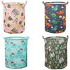 Foldable Fabric Laundry Basket Clothes Hamper Storage Bin for Home Toy Organizer
