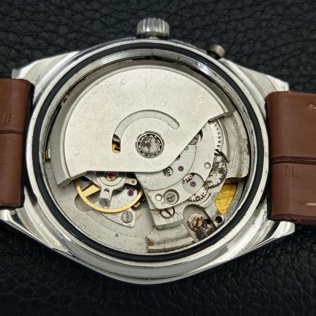 VINTAGE RICOH R31 AUTOMATIC JAPAN MENS YELLOW COLOR DIAL WATCH a707936-1