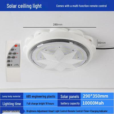 OEING 200W Solar Ceiling Light