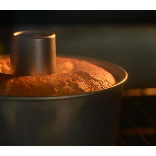Tiger Crown Ulster Safety Chiffon Cake Pan with Removable Bottom, 10cm, No. 1274, Steel Aluminum Plated (Ulster), Made in Japan, WSH07274