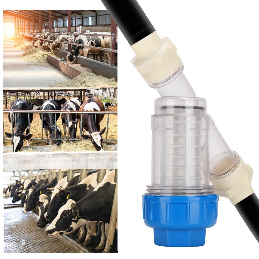 Bauernhof Geflügel Wasserleitung Filter Filtration Reiniger Sieb für Zuchtbedarf 29x19x9cm1
