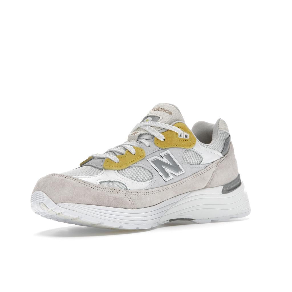Paperboy Paris x New Balance 992 Made in USA Fried Egg Unisex Sneakers Cream Nimbus-Cloud Yellow M992PB1