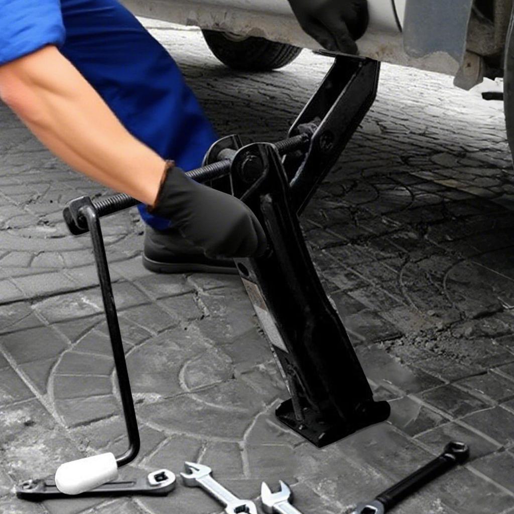 Car Lift Jack Z-Type Jack for Car Lift Portable Support Stands Tire Change Tool for Motorcycle Offroad Home RV Vehicle Garage