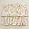 Ruffle Hem Baby Clothes Set Lightweight Fabric Shorts Suit Girls Outfit Set  Outdoor Play