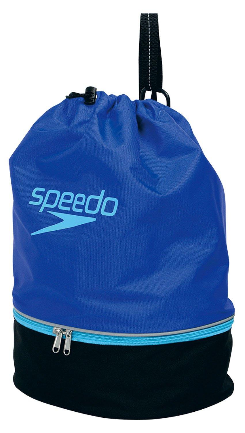 

Сумка для плавания Speedo для плавания и бассейна ОДИН РАЗМЕР для тренировок, Унисекс, Синий/Черный,