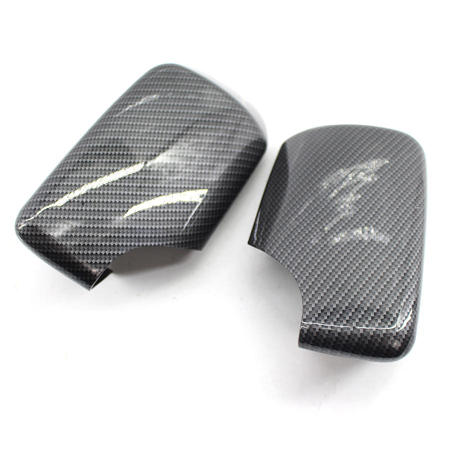 

1Pair Door Mirror Cover For BMW E46 3 Series 1998-05 5116 8238 376 5116 8238 375